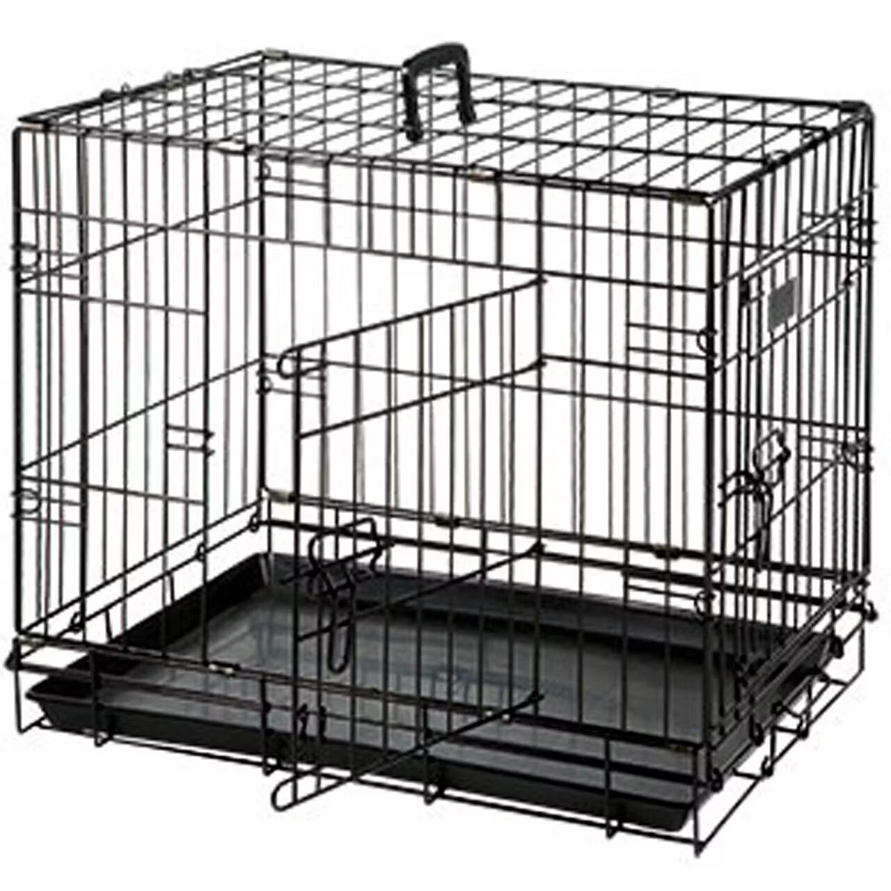 Flamingo CUSCA CAINI KEO BLACK 77X47X54CM/1030491