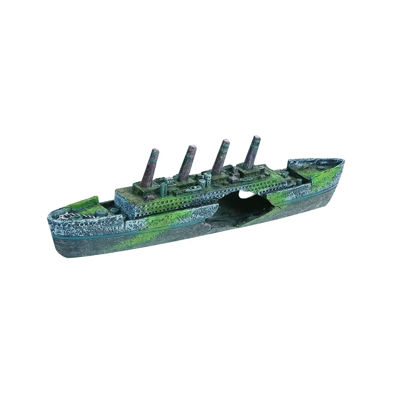 Flamingo Decor Acvariu Titanic 37x6x10cm