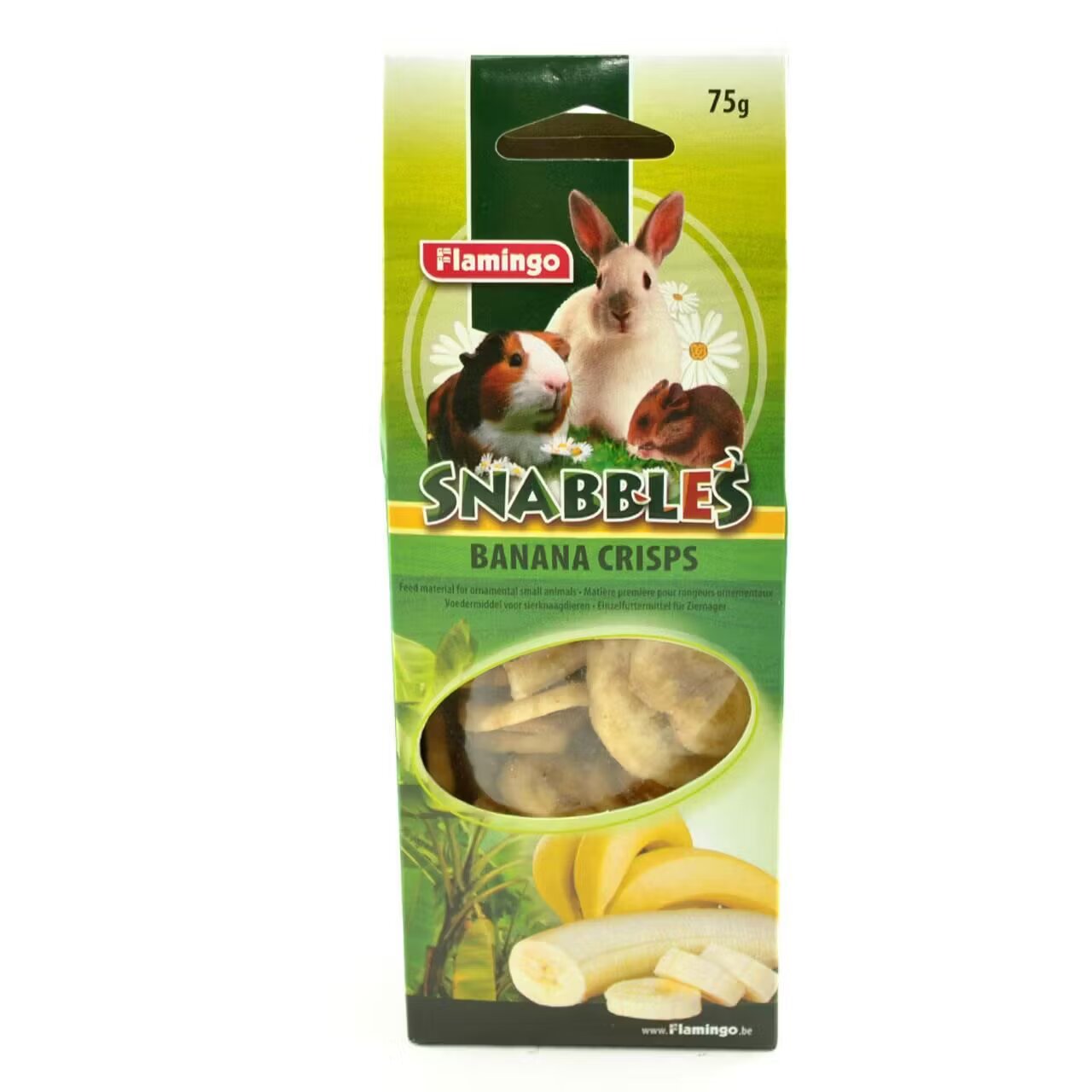 Flamingo DELICATESE ROZATOARE "SNABBLES BANANA" 75G