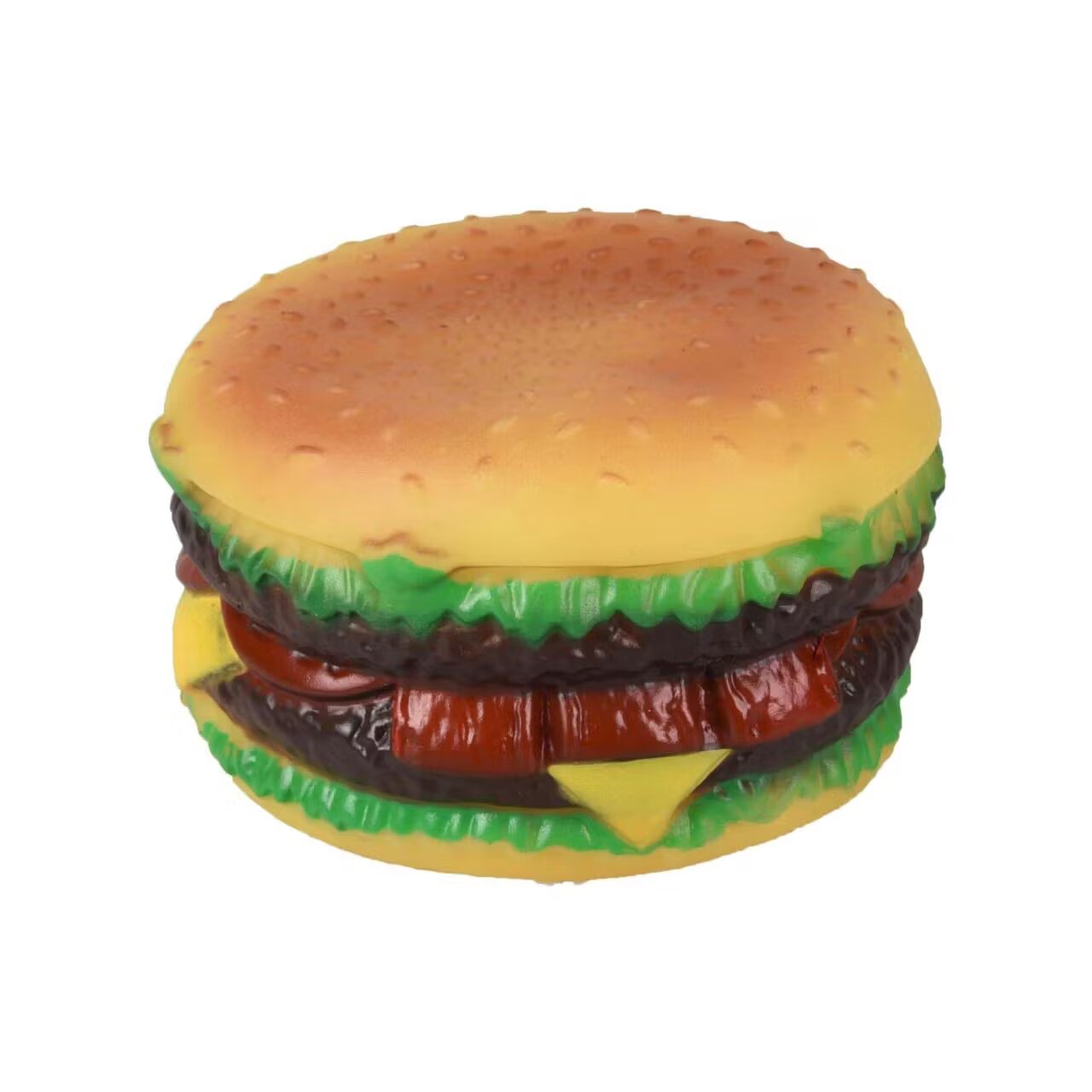 Flamingo JUCARIE PENTRU CAINI VINYL HAMBURGER "JOE" 9.5X9.5X5.5CM