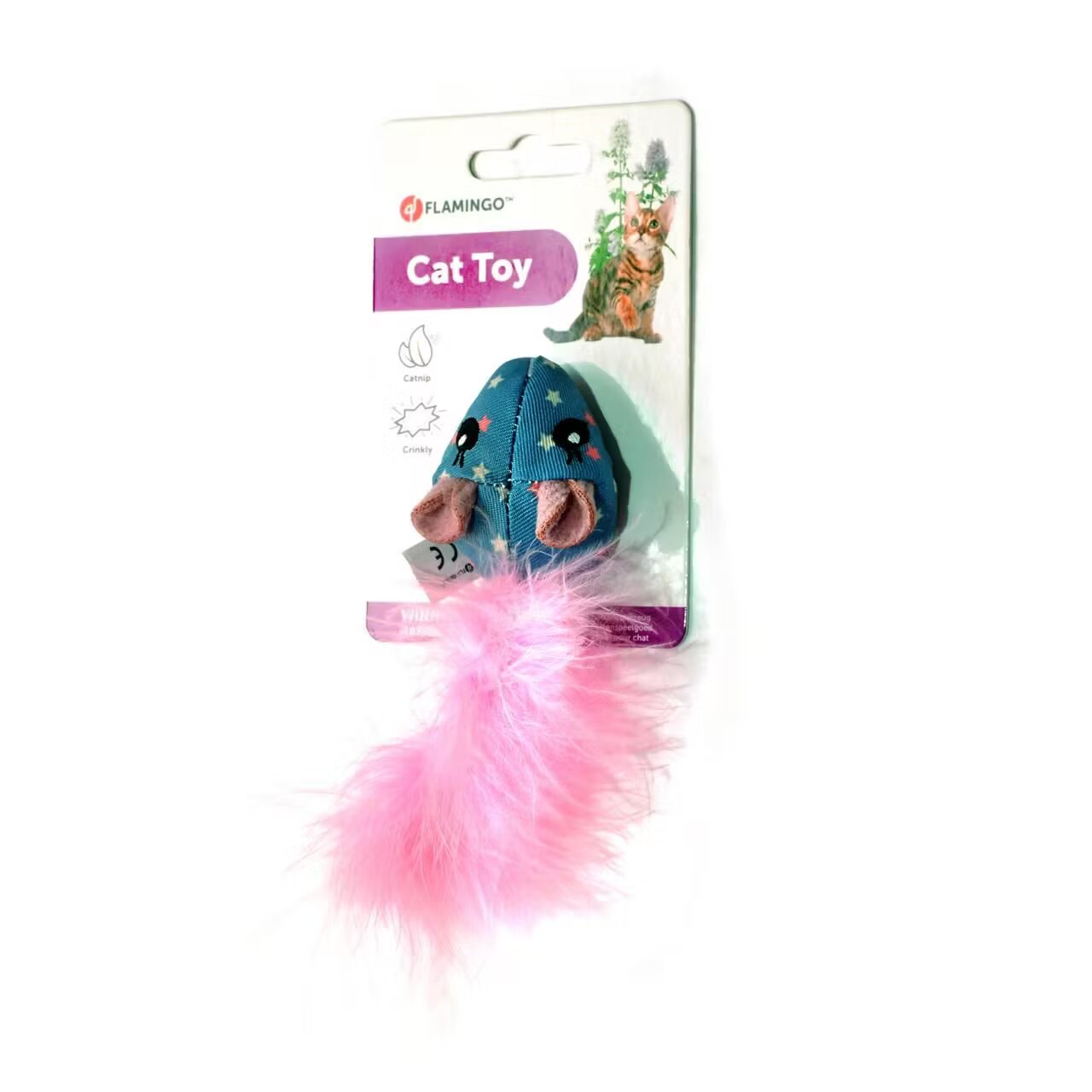 Flamingo JUCARIE PENTRU PISICA SORICEL "WINNY" 14 CM/561156
