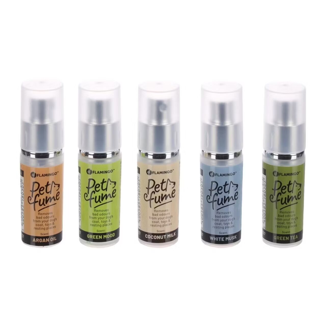 Flamingo PARFUM PENTRU CAINI DAIKA SPRAY 9ML - DISPLAY 5 AROME x 3