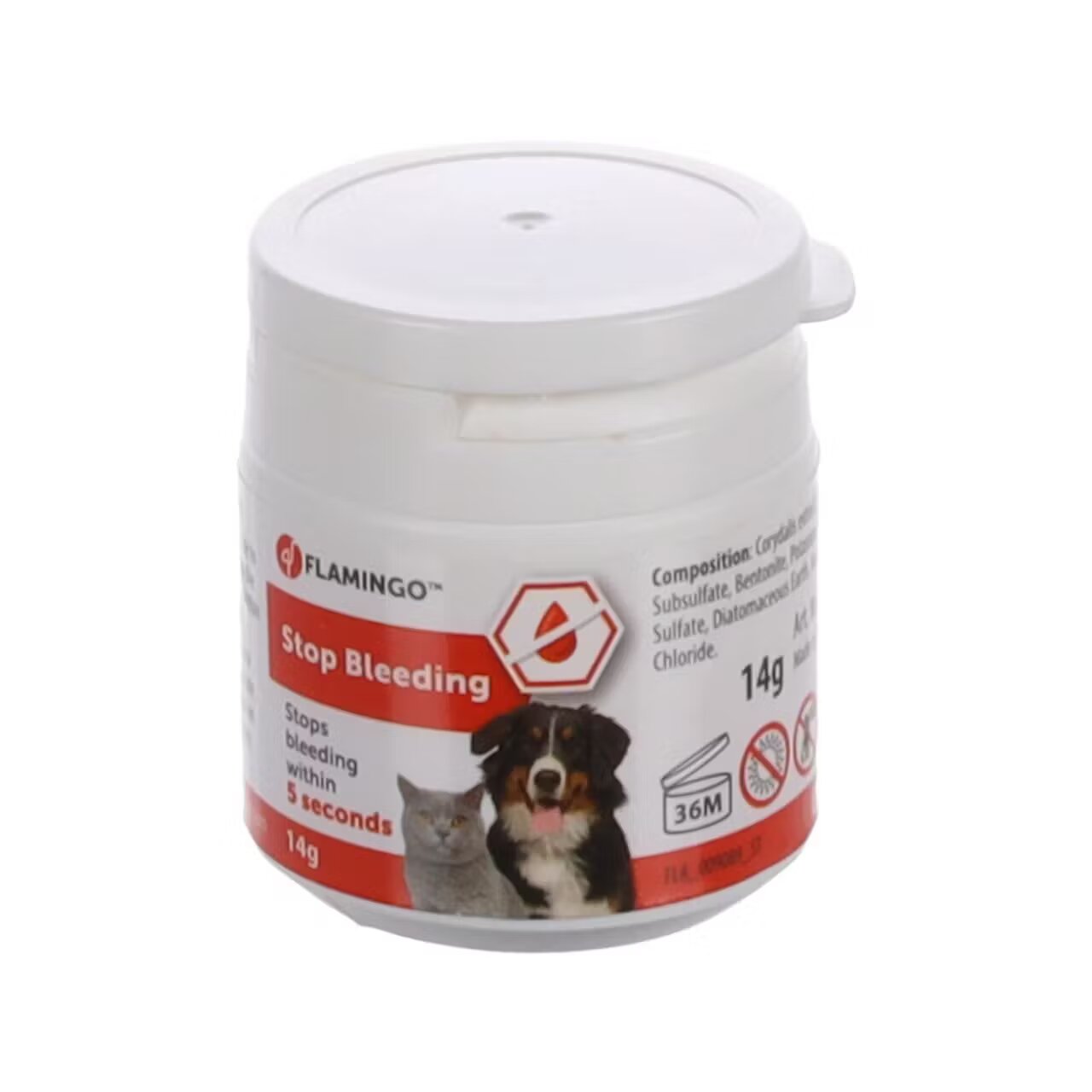 Flamingo PUDRA ANTI-SANGERARE PENTRU CAINI SI PISICI DALKO 14G