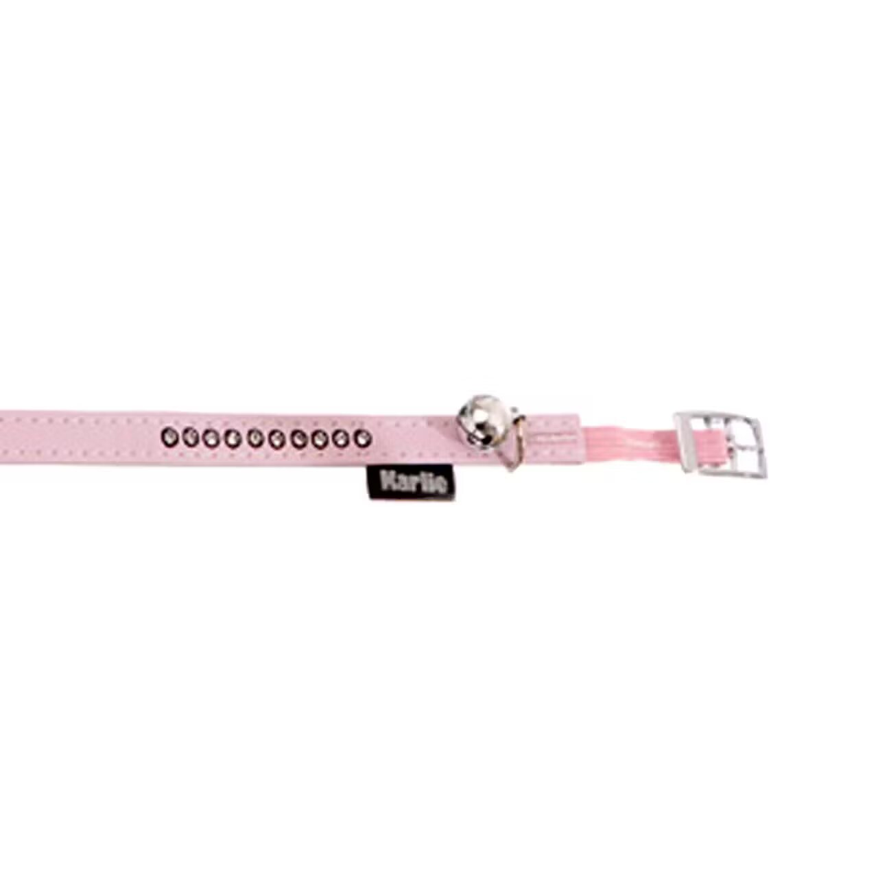 Flamingo ZGARDA MOV CU CLOPOTEL & STRASURI PENTRU PISICI 30CM*10MM/67685