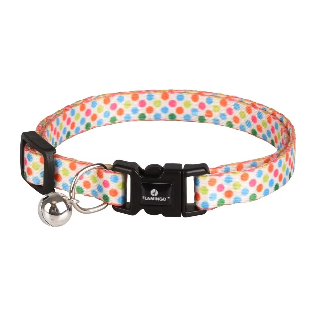 Flamingo ZGARDA PENTRU PISICI ARYA BULINE MULTICOLORE 20-35CMx10MM
