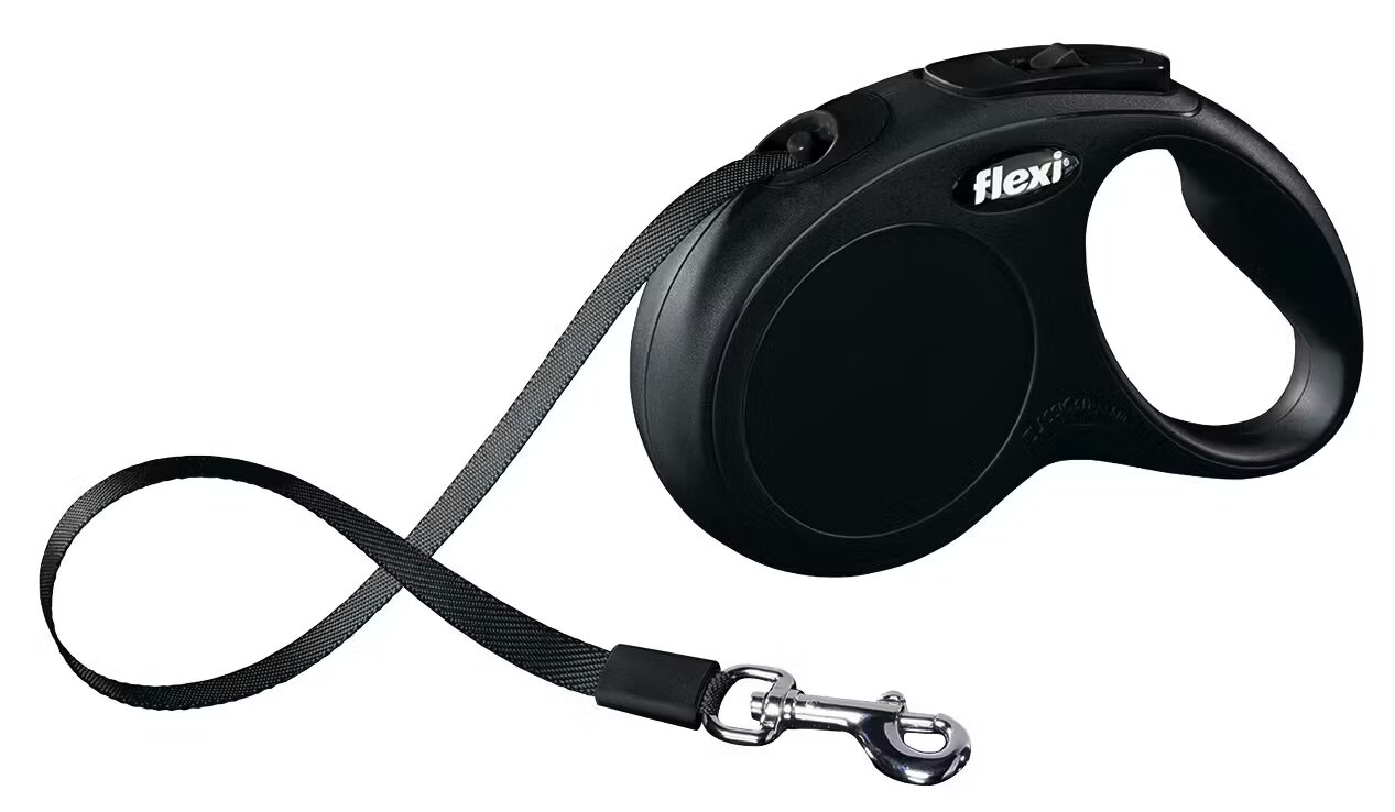Flexi Lesa Banda Classic S 5 m 15 kg Negru 11831