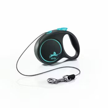 Flexi Lesa caini cu snur Design XS albastra 3 m