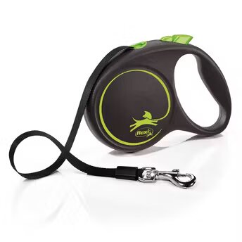 Flexi Lesa caini pana la 25 kg M 5 m verde