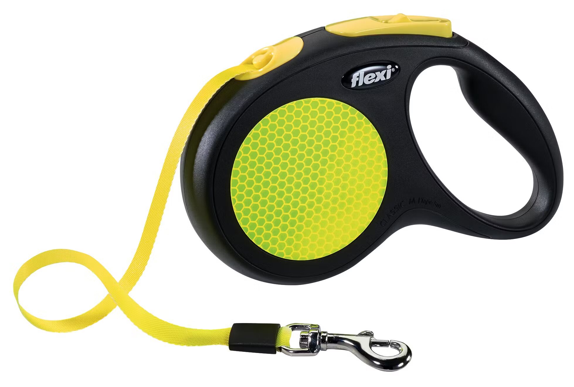 Flexi Lesa New Classic Neon cu Banda M 5 m 20916