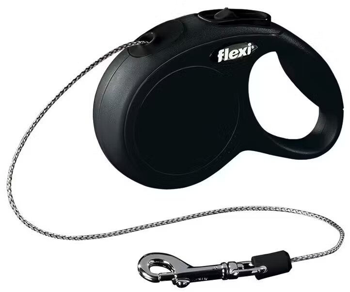 Flexi Lesa Snur Classic XS 3 m 8 kg Negru 11771