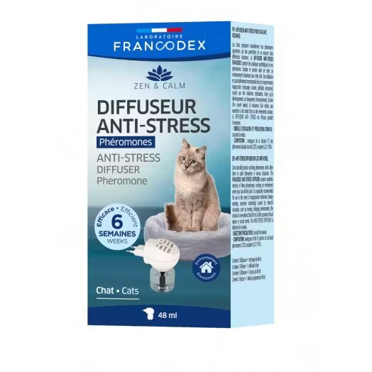 Francodex difuzor antistres cat 48 ml