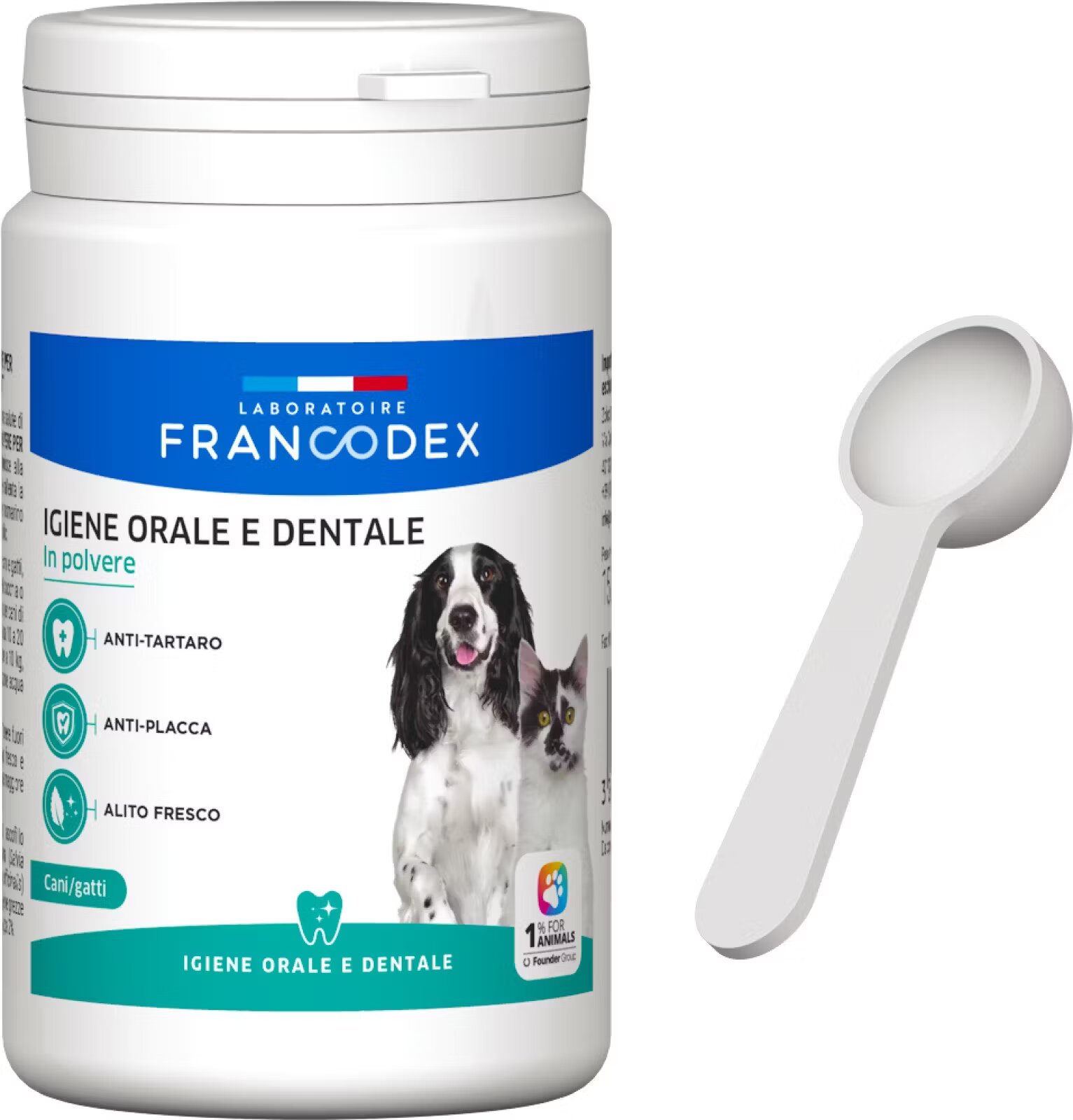 Francodex pasta de dinti pudra caini si pisici 150 g