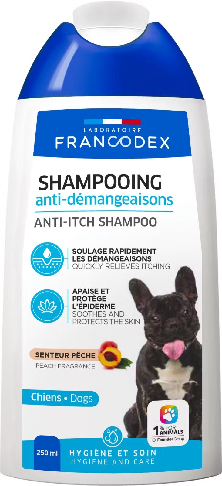 Francodex sampon anti-mancarimi caini 250 ml