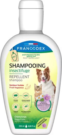 Francodex sampon antiparazitar repelent dog/ cat fruit 250 ml