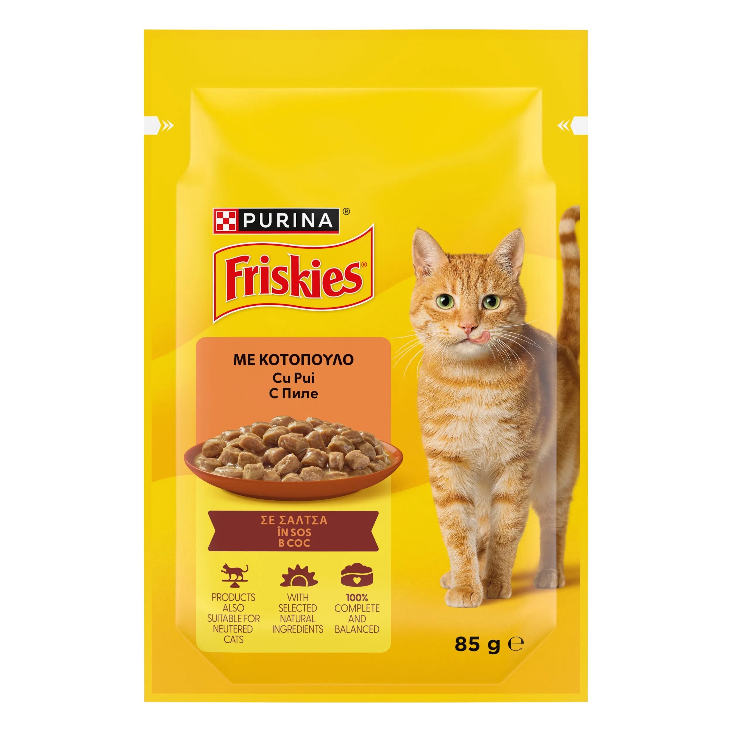 Friskies Adult Cat Chicken 85 g