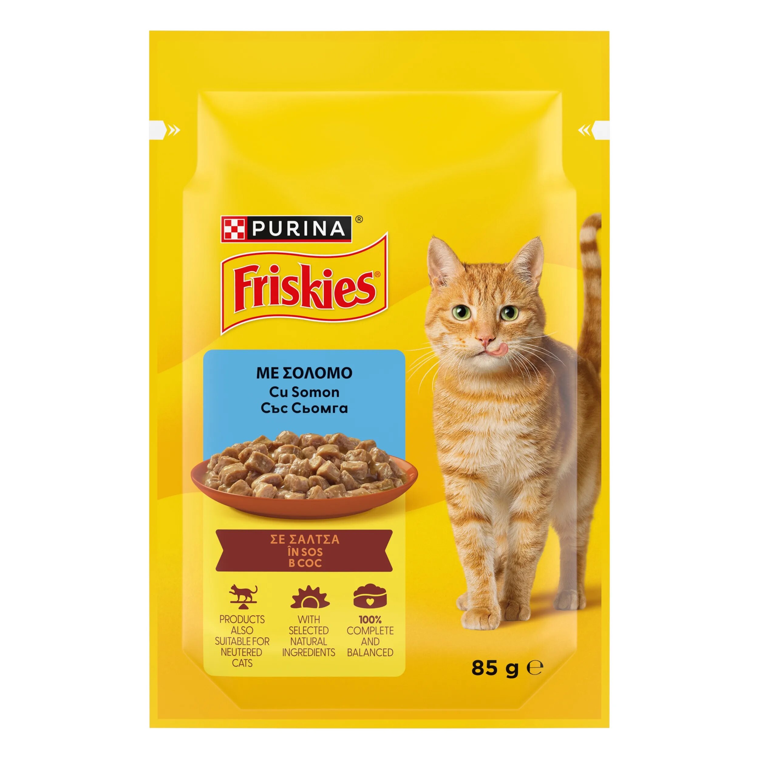 Friskies Adult Cat Salmon 85 g