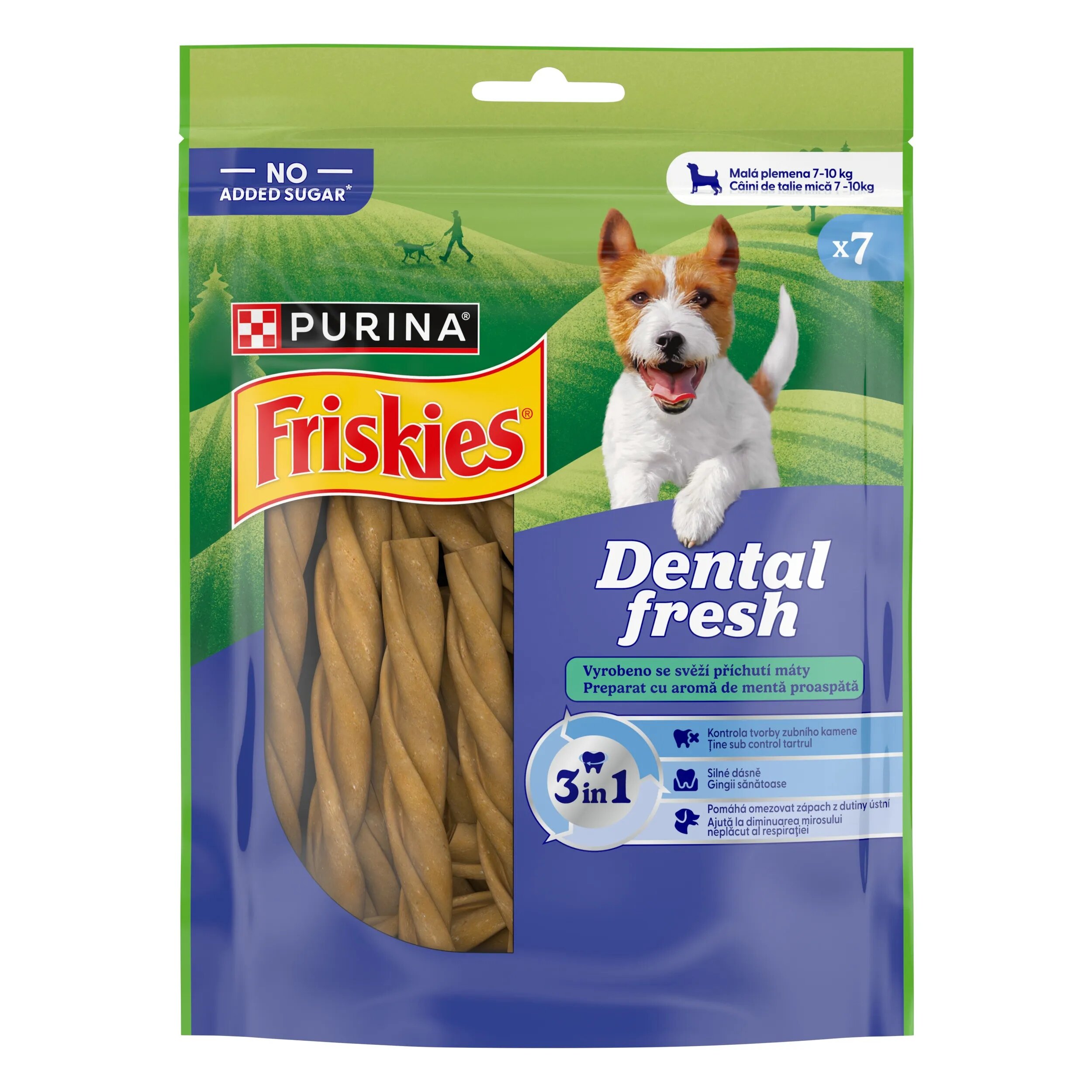 Friskies Dental Fresh Caini de Talie Mica 110 g