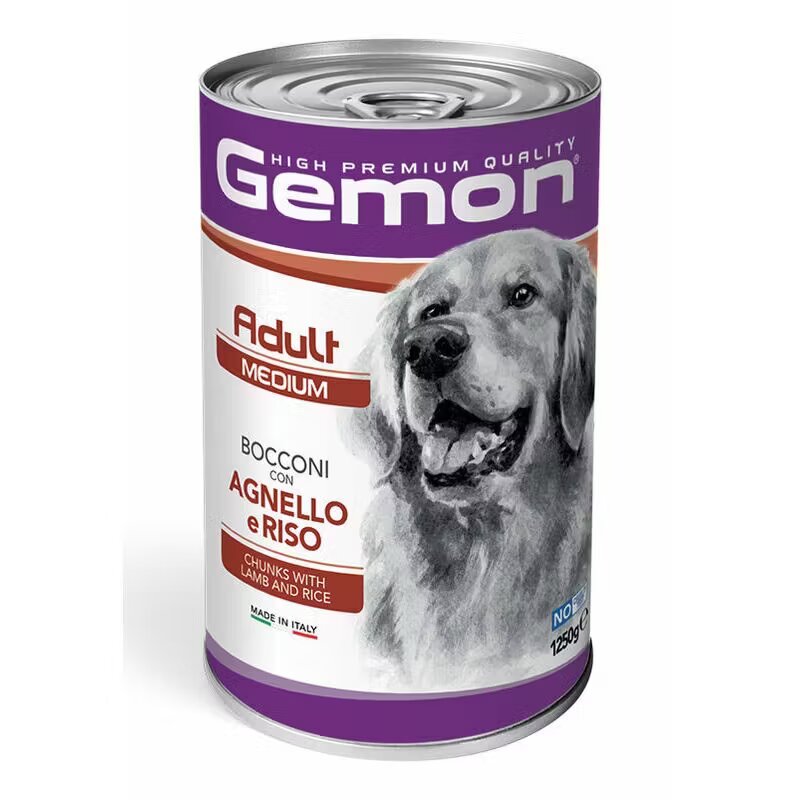 Gemon Chunks Adult Mediu Miel si Orez 1250 g