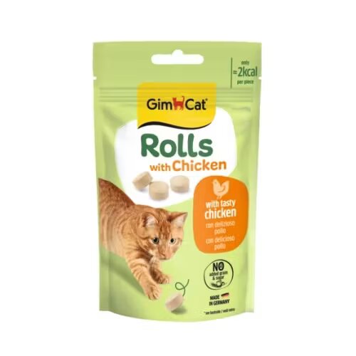 GimCat Recompense pisici adulte Rolls Pui 50 g