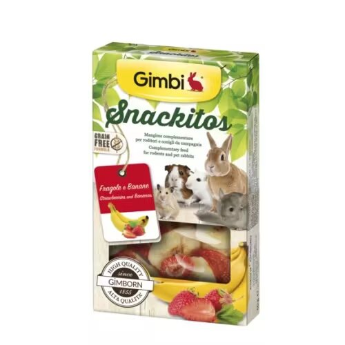 Gimpet Recompense rozatoare Gimbi cu Capsuni si Banane 60 g