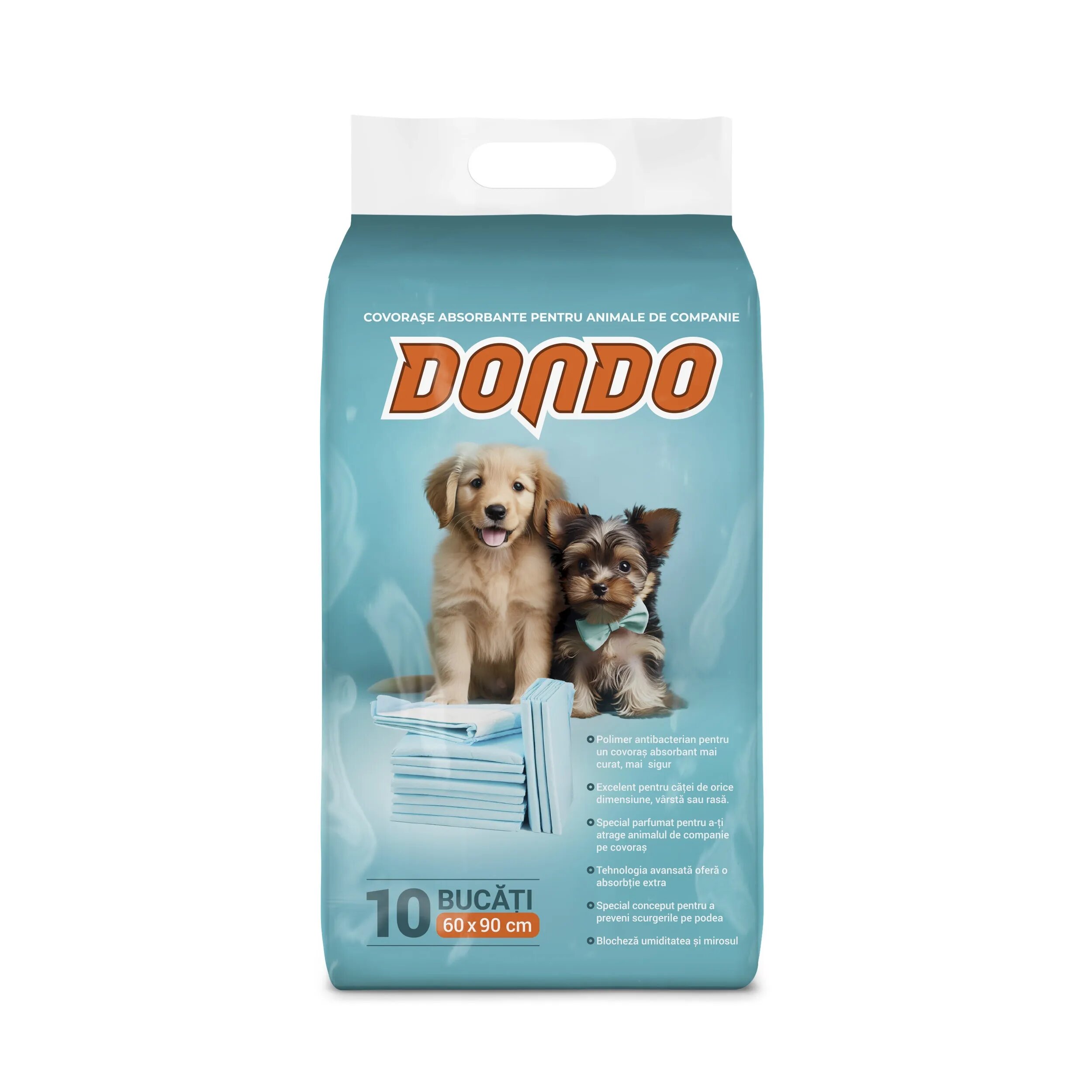 GlobalPet Covorase absorbante pentru caini Dondo 60x90 cm 10 buc