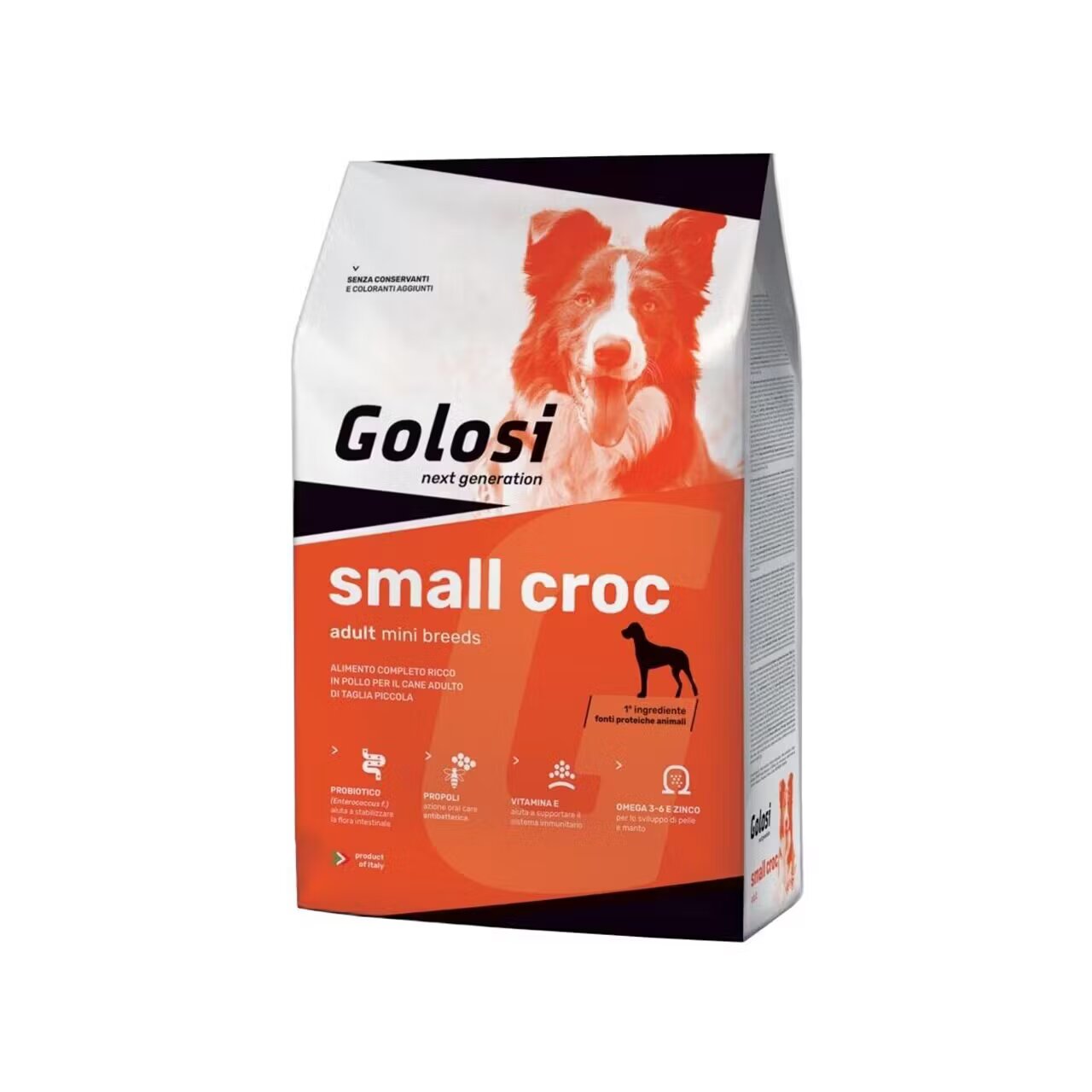 Golosi Hrana uscata premium caini Dog Small Croc Adult Mini Breeds 7.5 kg