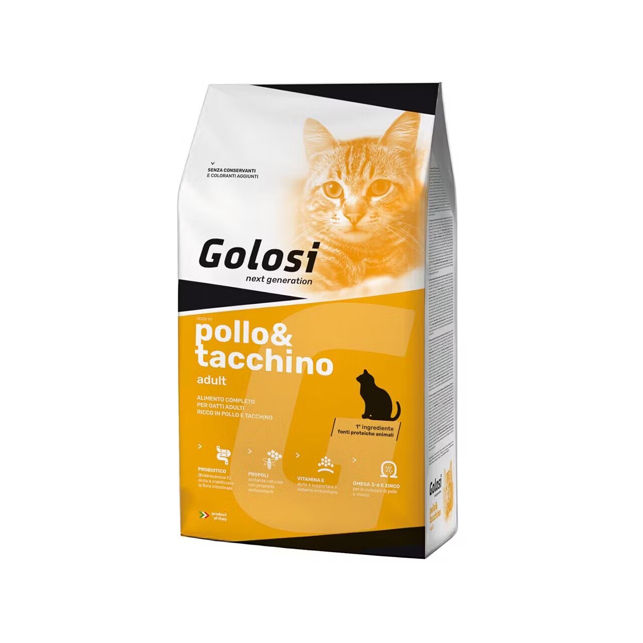 Golosi Hrana uscata premium pisici Pui & Curcan 20 kg