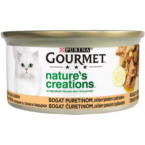 Gourmet Nature's Creations File Curcan si Spanac 85 g