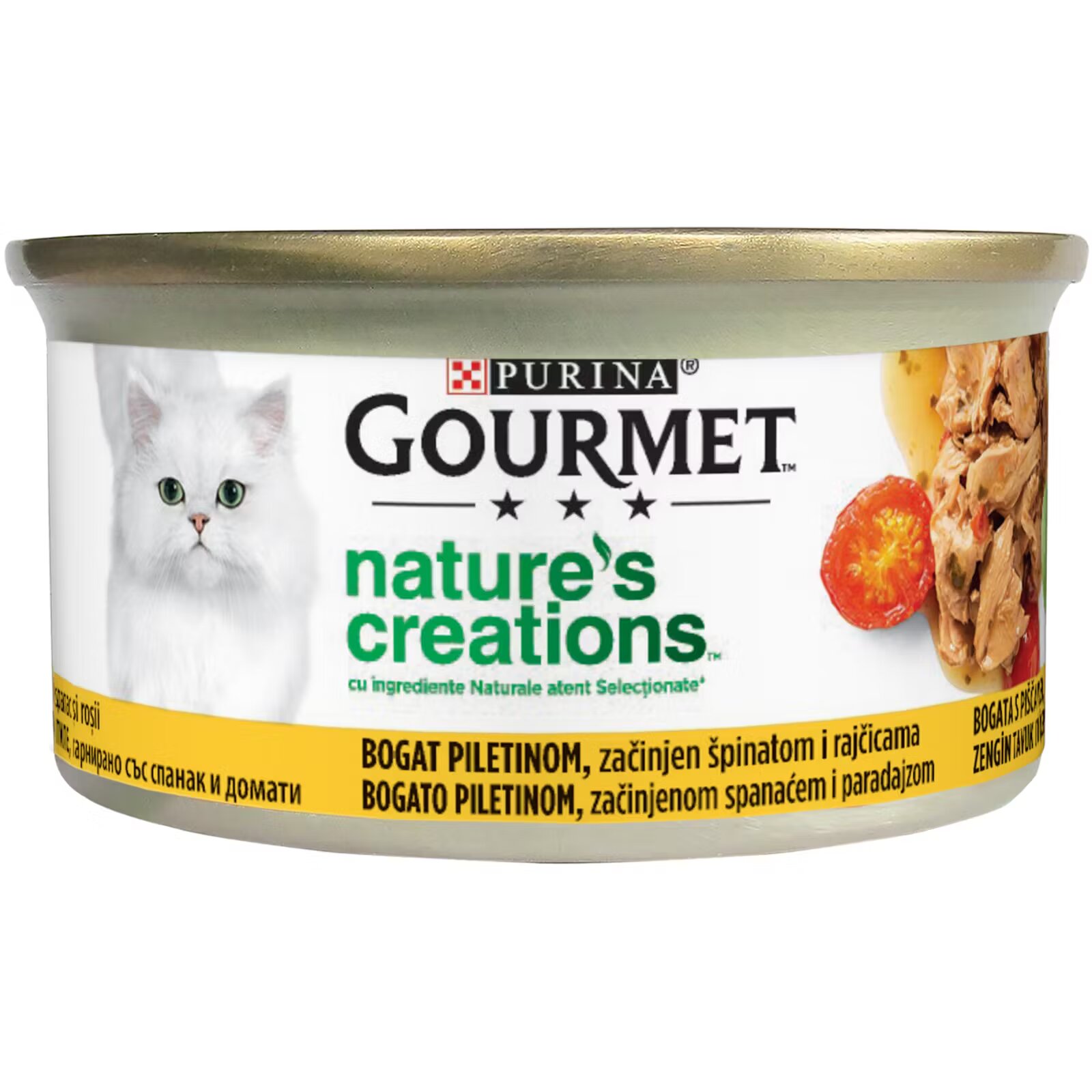 Gourmet Nature's Creations File Pui si Spanac 85 g