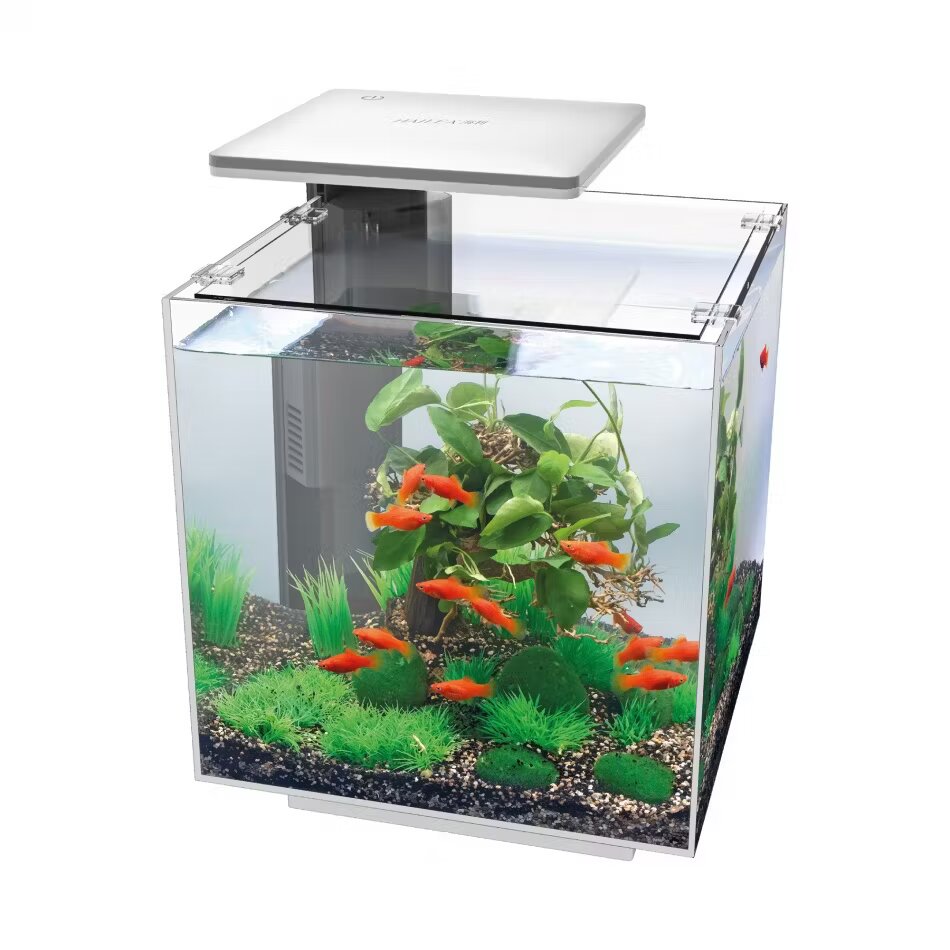 Hailea Acvariu QUBIQ 30 LED - alb