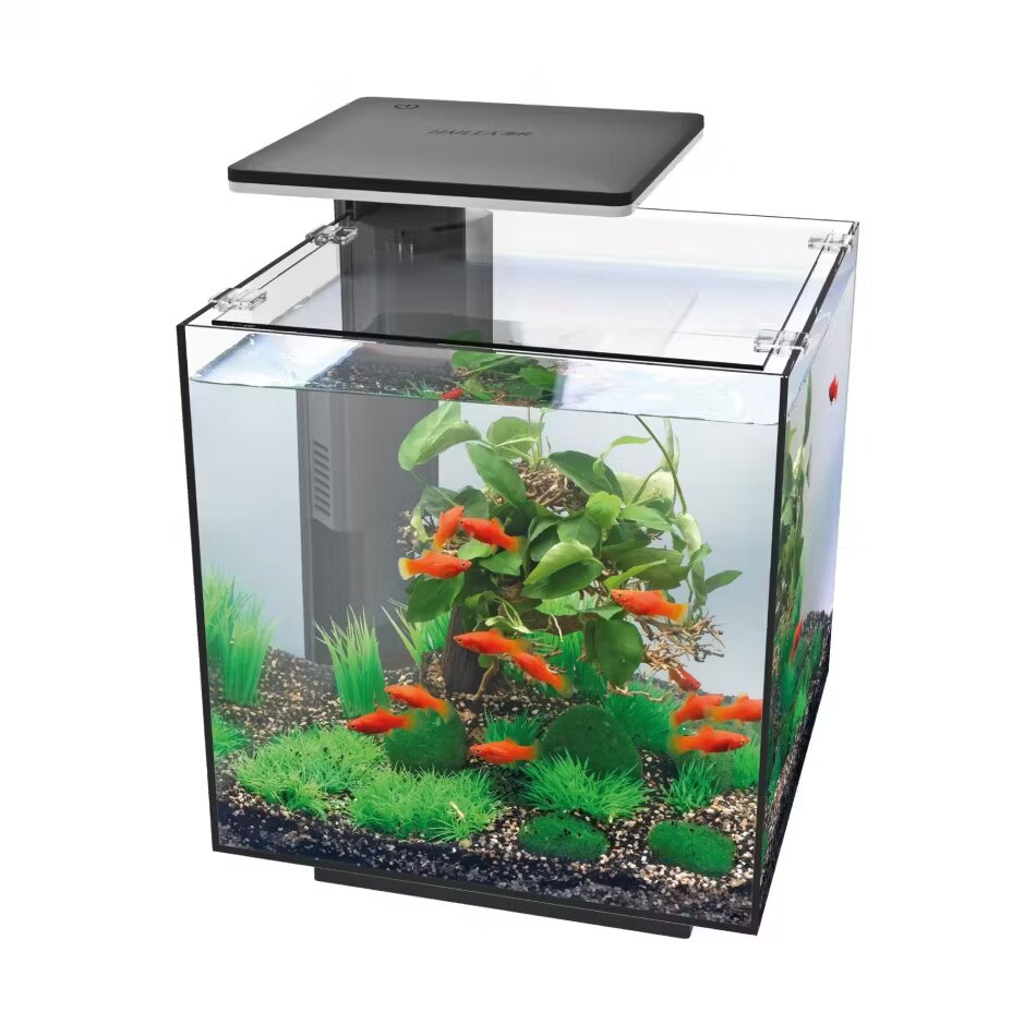 Hailea Acvariu QUBIQ 30 LED - negru