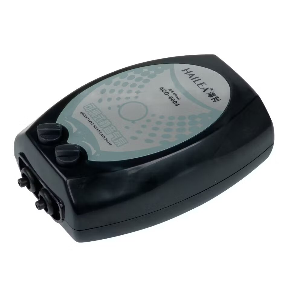 Hailea Pompa aer ajustable silent air pump ACO-6604 2X4.5L/min