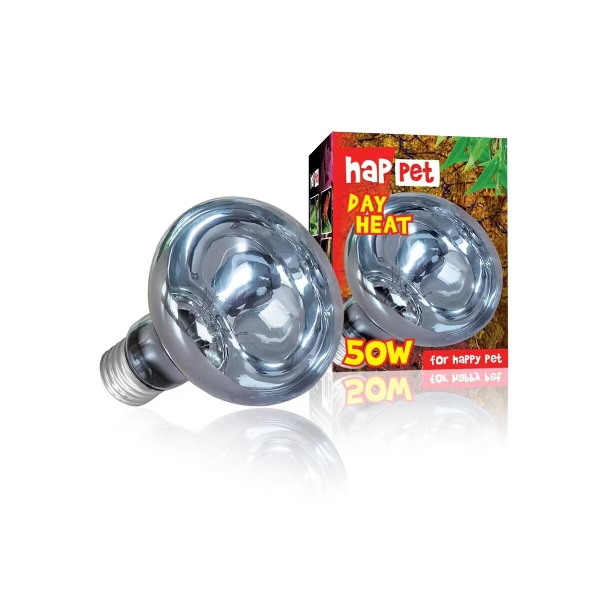 Happet Bec de Incalzire pentru Terariu cu Lumina de Zi 50W