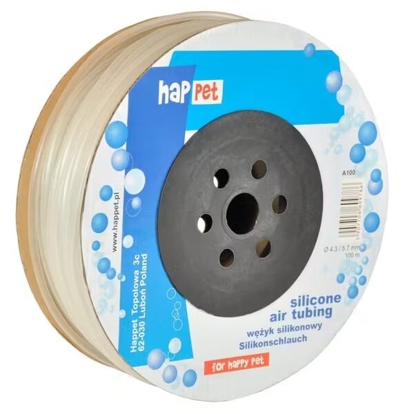 Happet Furtun din Silicon Rola 100 m Transparent