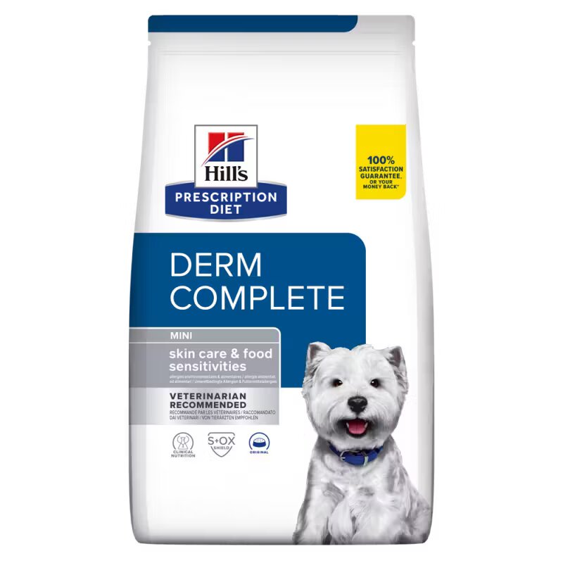 Hills Hill's Prescription Diet Canine Derm Complete Mini 6 kg