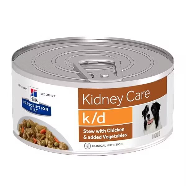 Hills Hill's Prescription Diet Canine k/d Chicken & Vegetables Stew 156 g