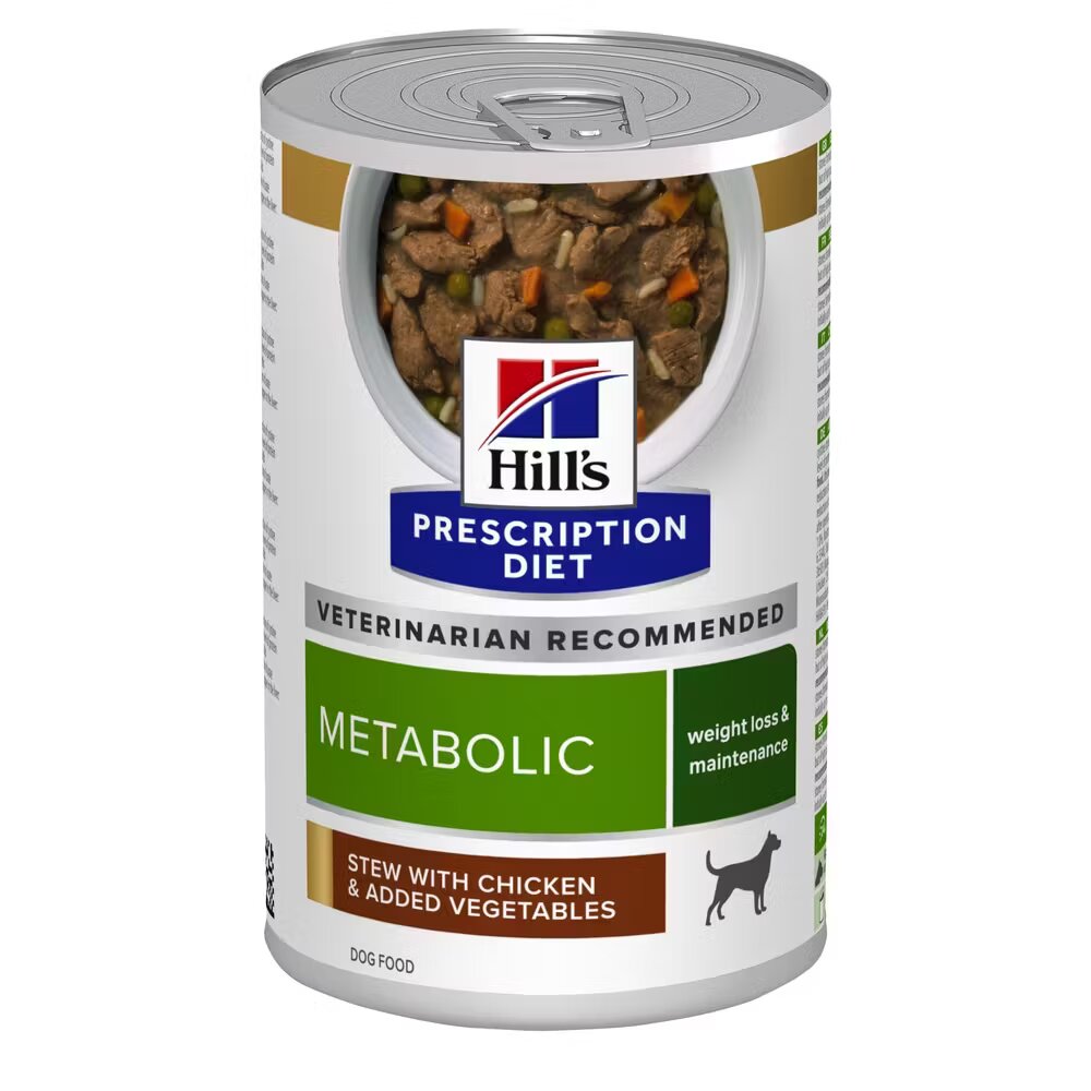 Hills Hill's Prescription Diet Canine Metabolic Chicken and Vegetable Stew 354 g
