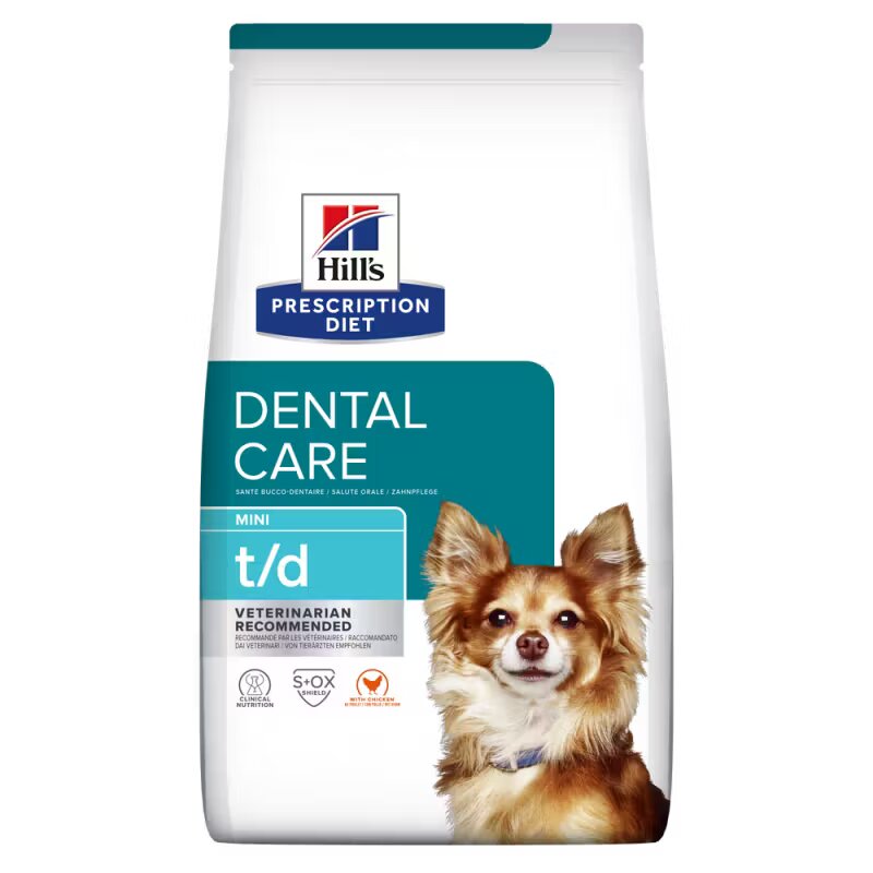 Hills Hill's Prescription Diet Canine t/d Dental Care Mini 3 kg