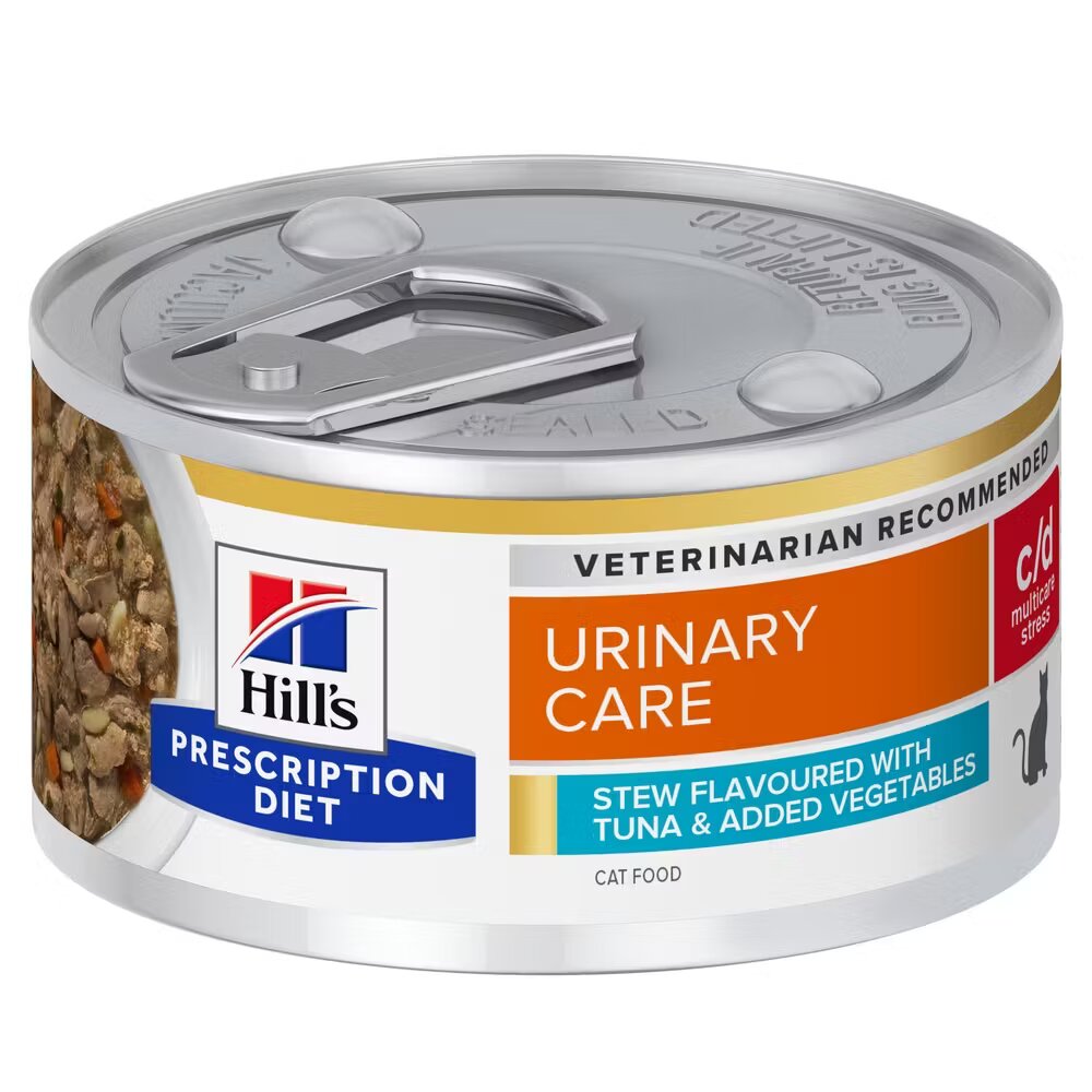 Hills Hill's Prescription Diet Feline c/d Strees Tuna & Vegetables Stew 82 g
