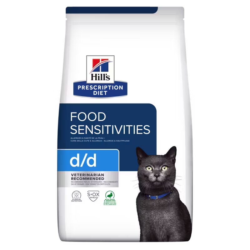 Hills Hill's Prescription Diet Feline D/D Duck & Pea 3 kg