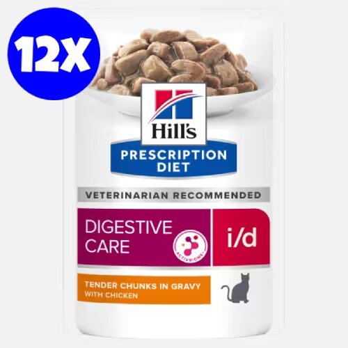 Hills Hill's Prescription Diet Feline i/d Chicken 12x85 g