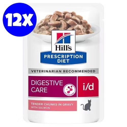 Hills Hill's Prescription Diet Feline i/d Salmon 12x85 g