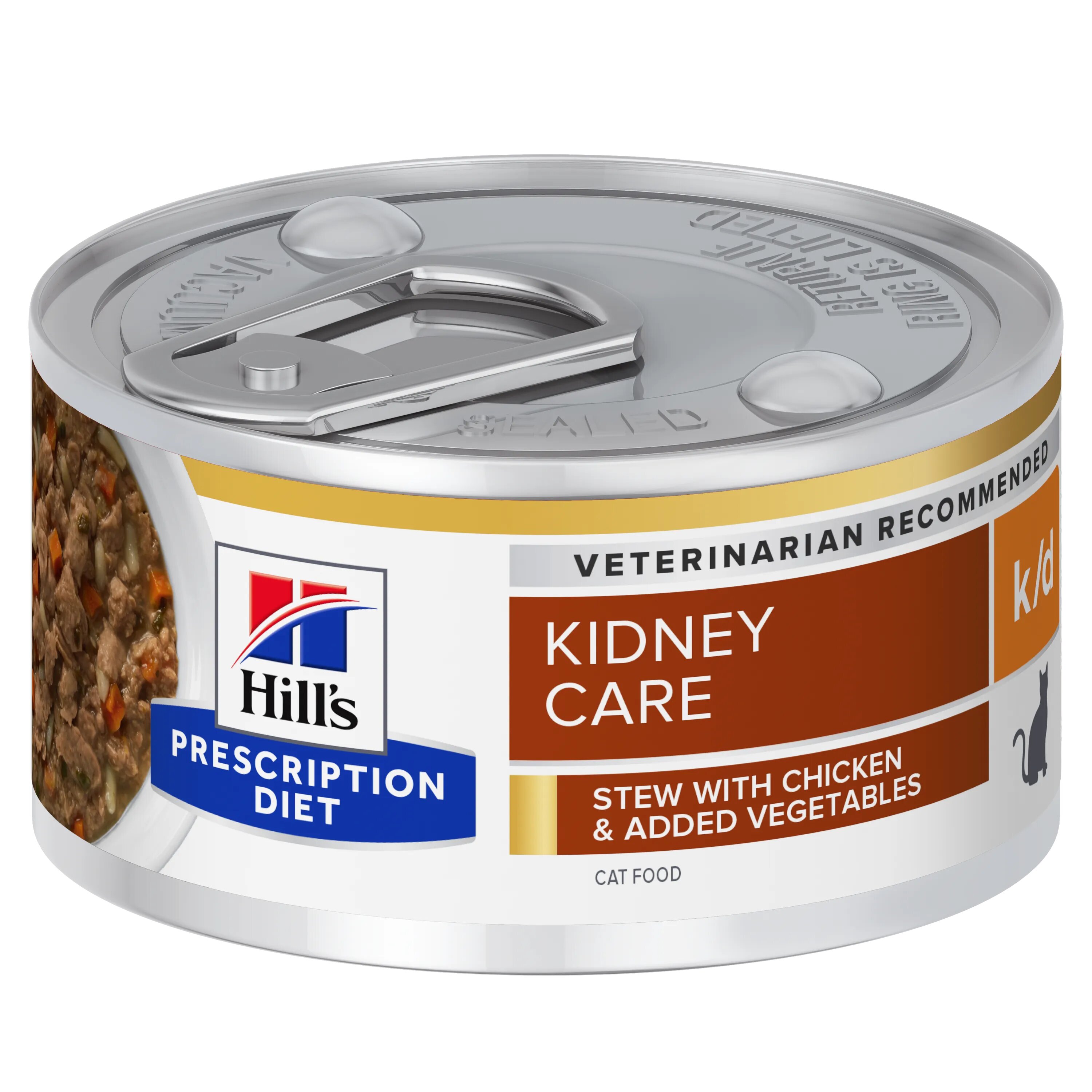 Hills Hill's Prescription Diet Feline Kidney Care Stew Chicken & Vegetables 82 g