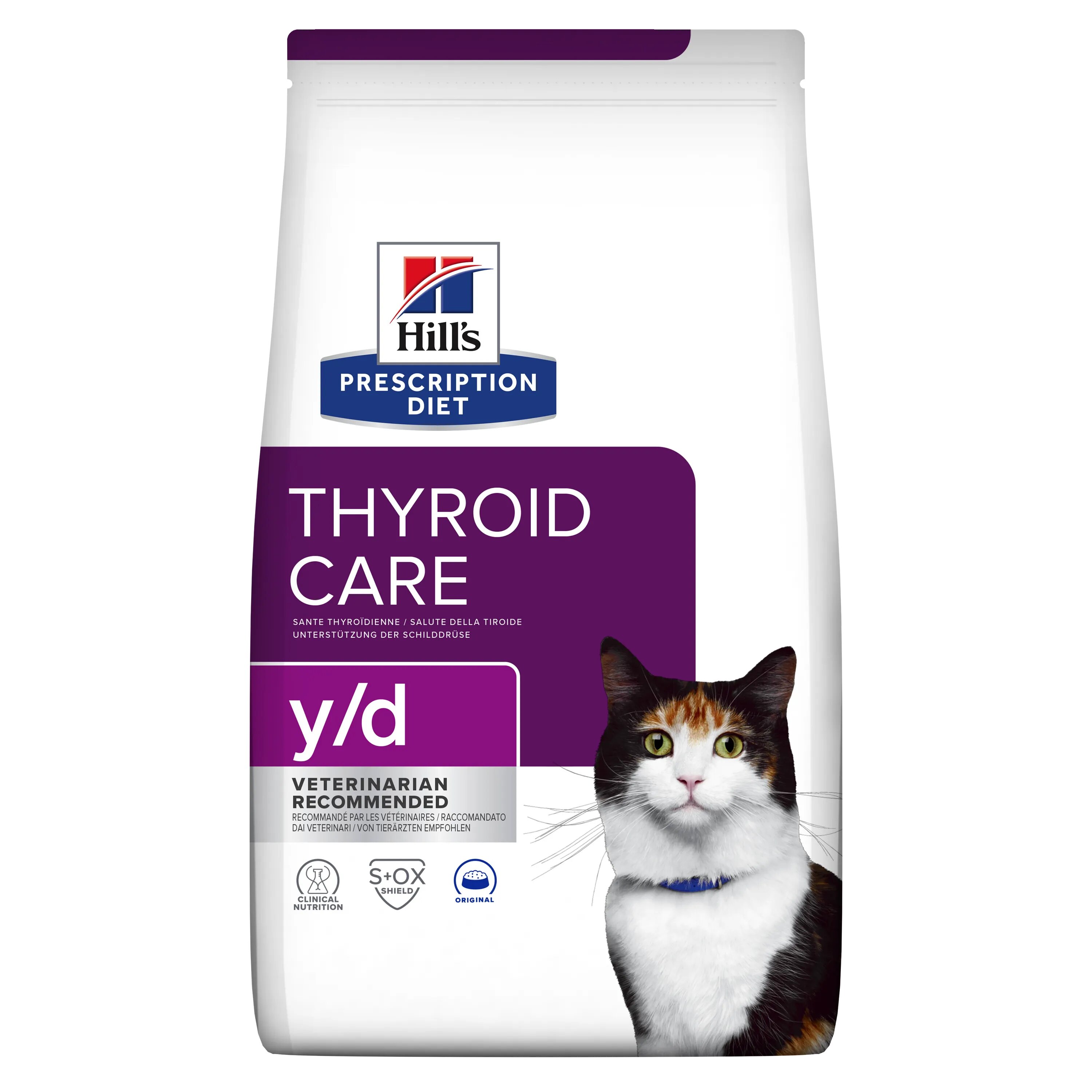 Hills Hill's Prescription Diet Feline y/d Thyroid Care 3 kg