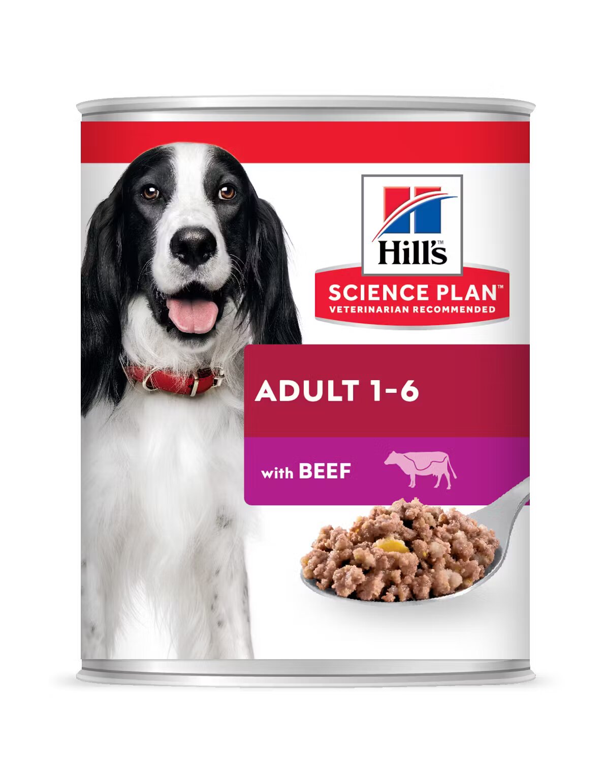 Hills Hrana umeda caini Hill's Science Plan Canine Adult Beef 370 g
