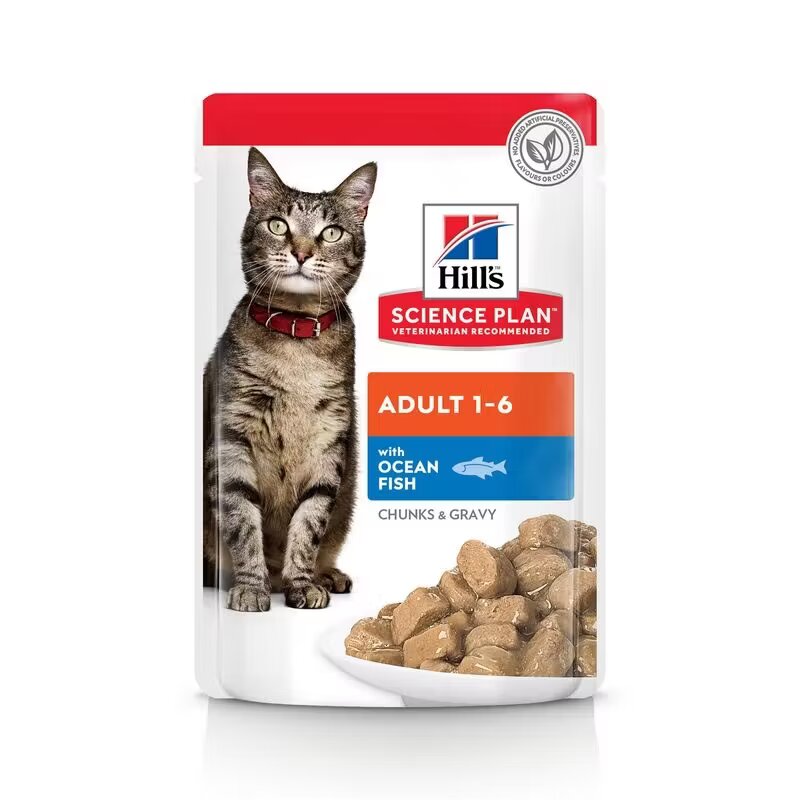 Hills Hrana umeda pisici Hill's Science Plan Feline Adult Ocean Fish 85 g