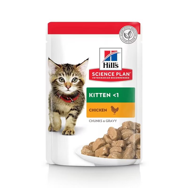 Hills Hrana umeda pisici Hill's Science Plan Feline Kitten Chicken 85 g