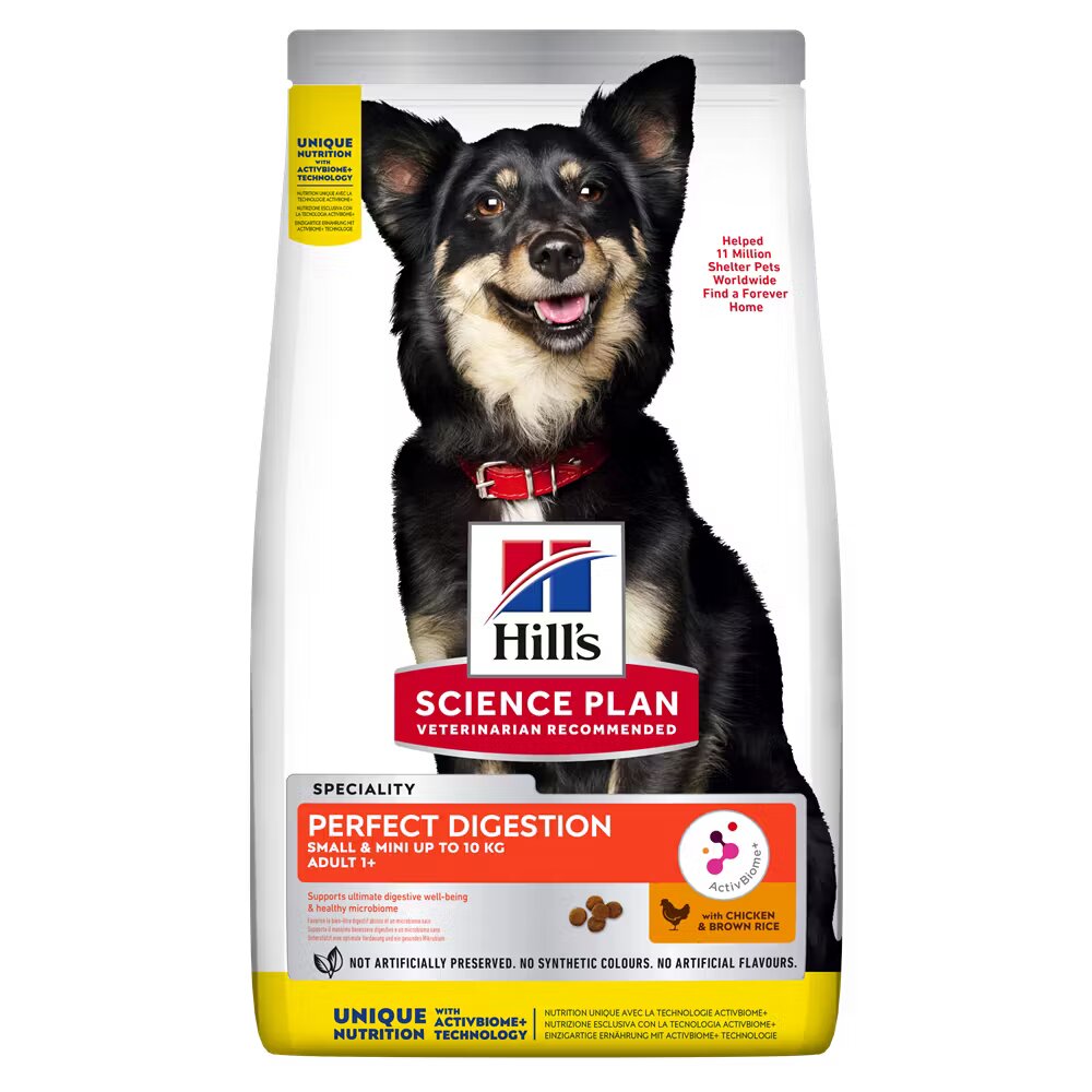 Hills Hrana uscata caini Hill's Science Plan Canine Adult Perfect Digestion Small and Mini 3 kg
