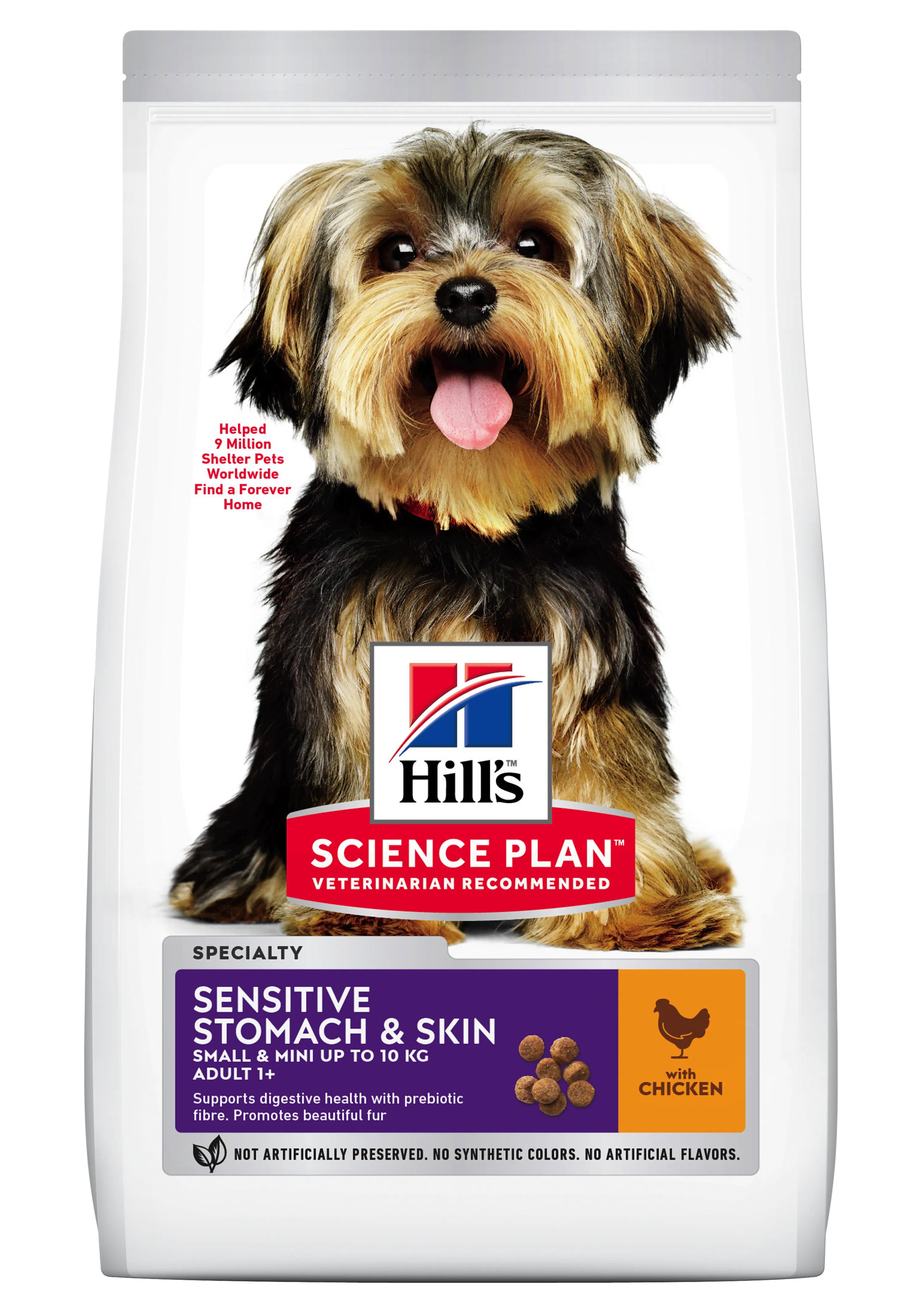 Hills Hrana uscata caini Hill's Science Plan Canine Adult Small and Mini Sensitive Stomach and Skin Chicken 3 kg
