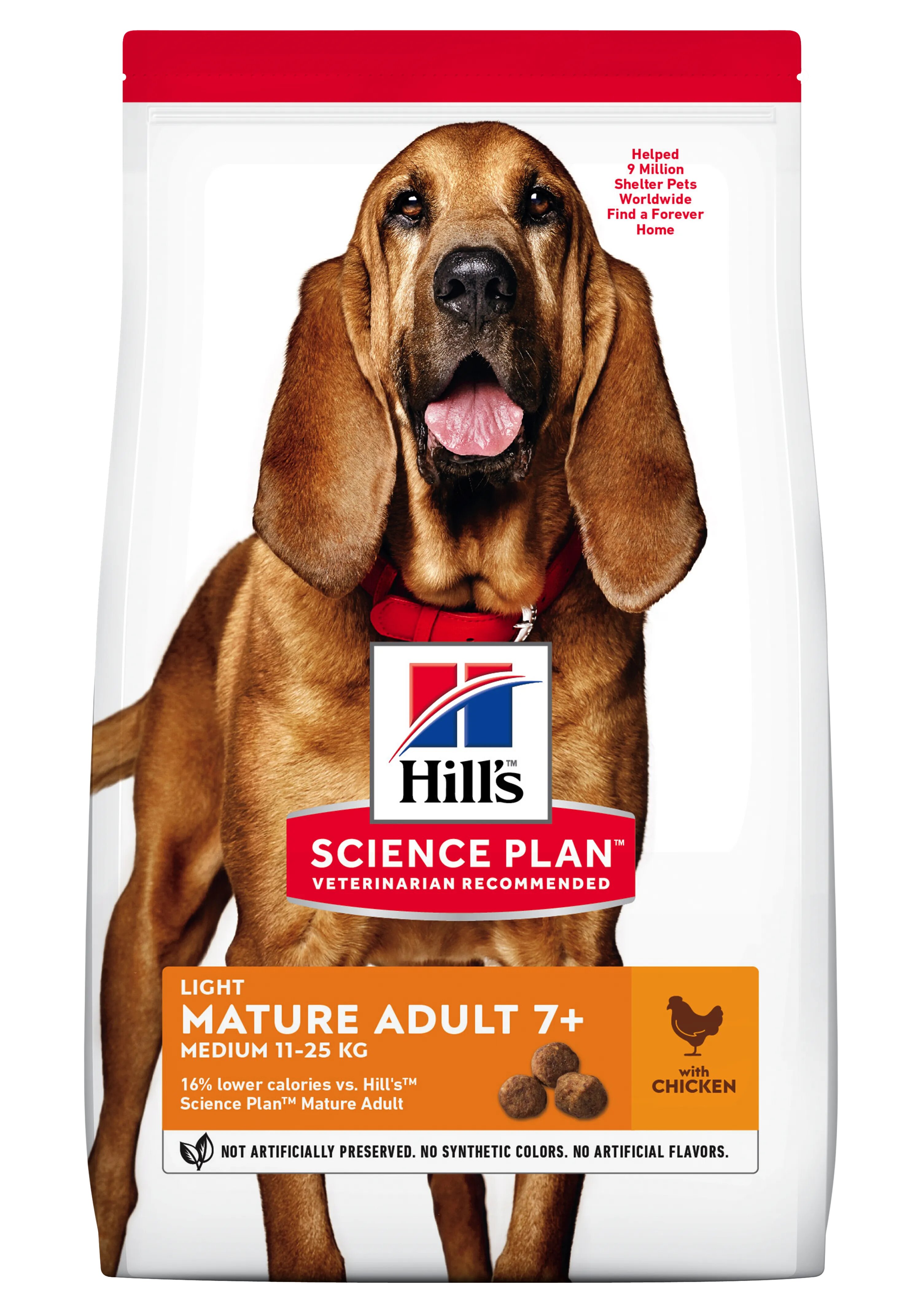 Hills Hrana uscata caini Hill's Science Plan Canine Mature Light Medium Chicken 14 kg